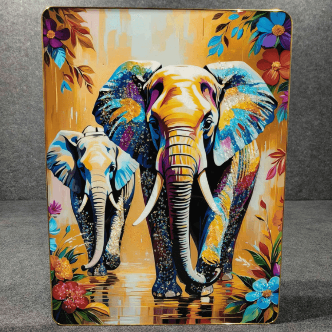 Modern PVC Glass Painting Style 3