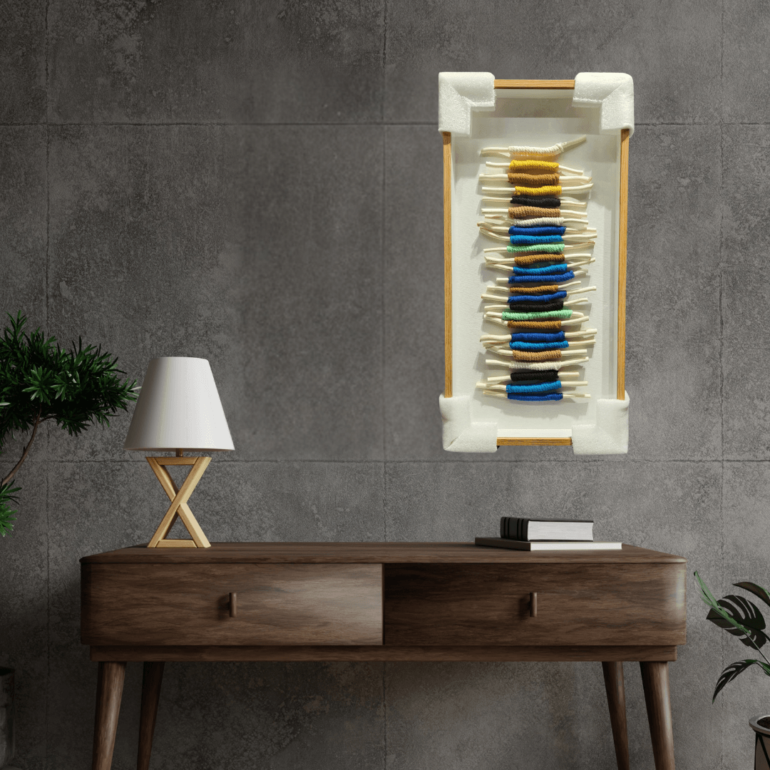 Artistic Wooden Frame Wall Painting Style 67