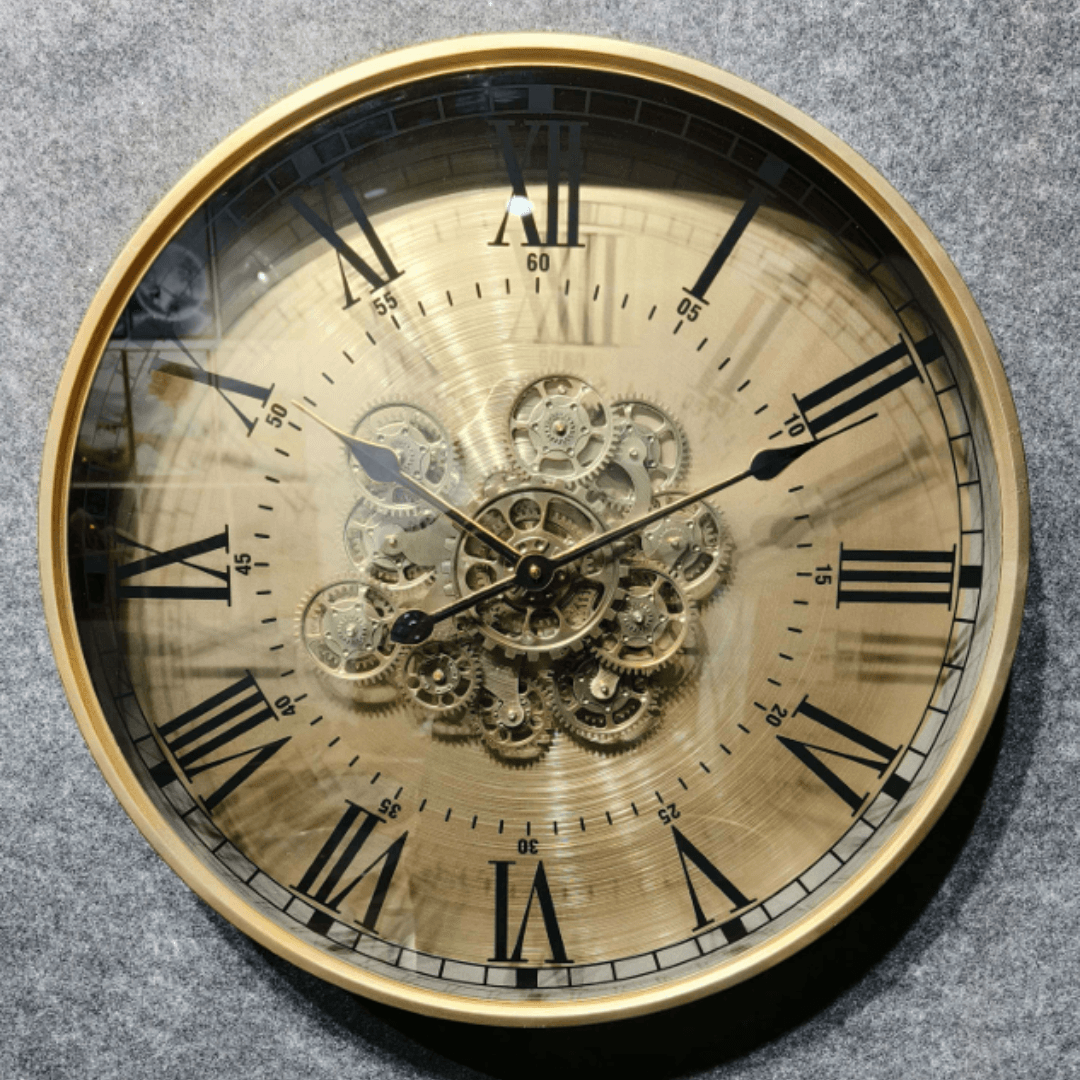 Royal Metal Gear Mechanical Clock Style 16