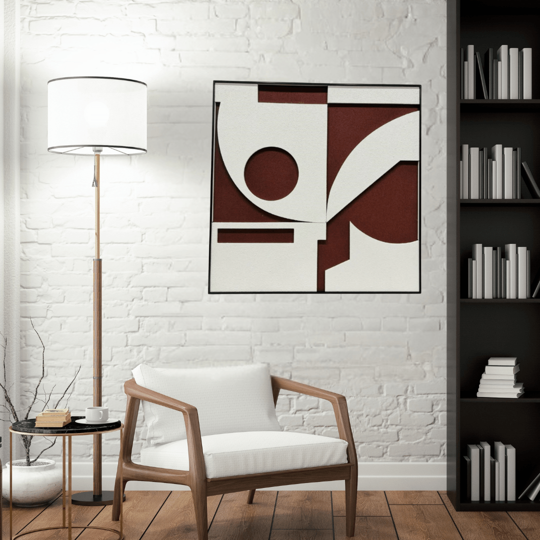 Exclusive Canva Printed Metal Frame Painting Style 35