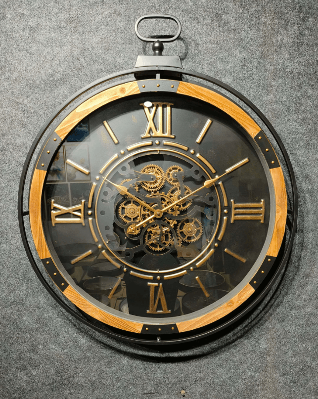 Royal Metal Gear Mechanical Clock Style 18
