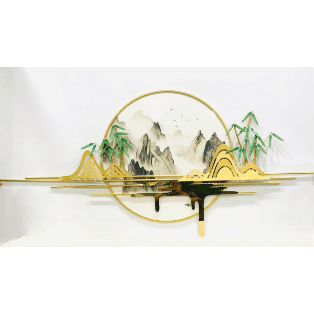 Luxury Metal Wall Art Style 10