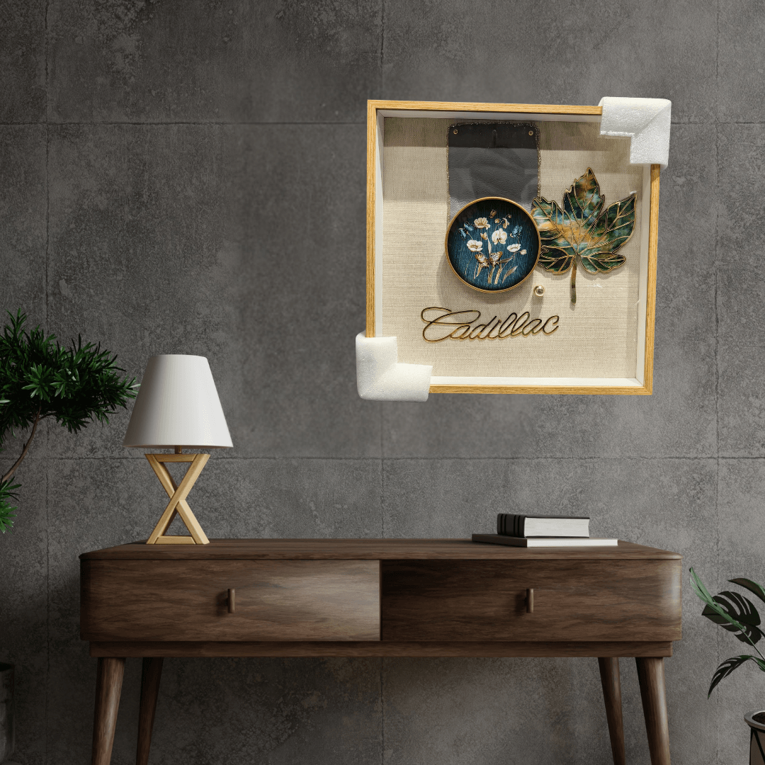 Artistic Wooden Frame Wall Painting Style 38