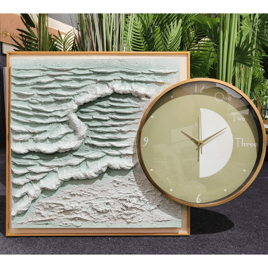 Fusion of Art & Clock Style 14