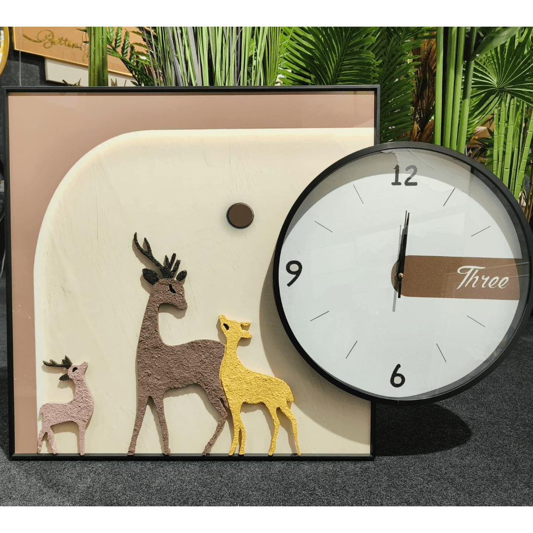 Fusion of Art & Clock Style 7