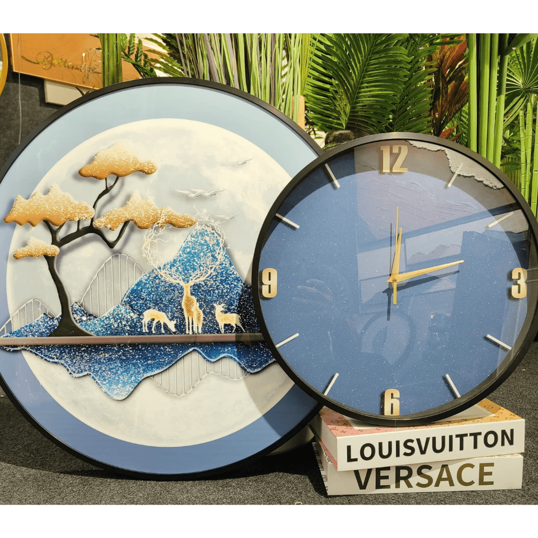 Fusion of Art & Clock Style 8