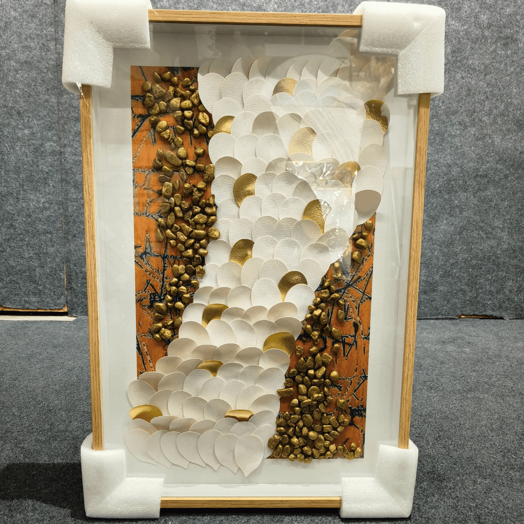 Artistic Wooden Frame Wall Painting Style 51