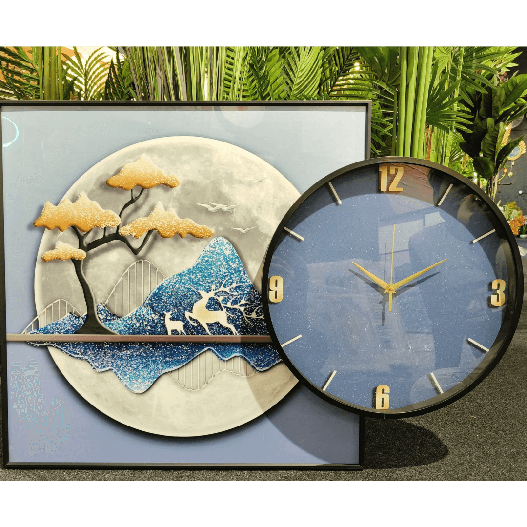 Fusion of Art & Clock Style 18