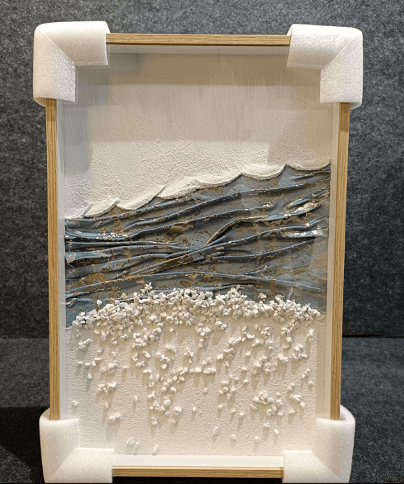 Artistic Wooden Frame Wall Painting Style 30