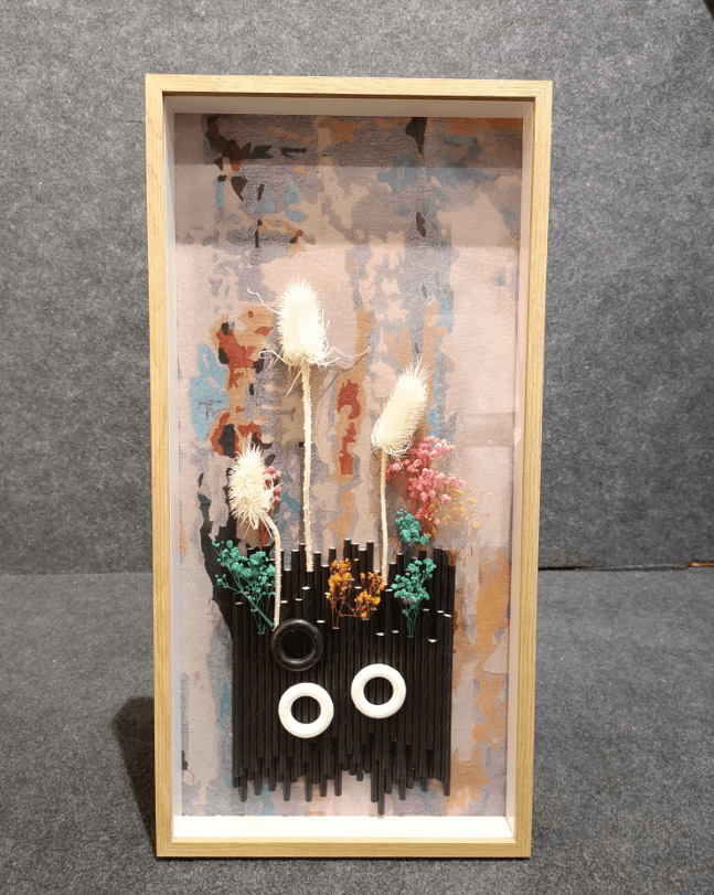 Artistic Wooden Frame Wall Painting Style 27