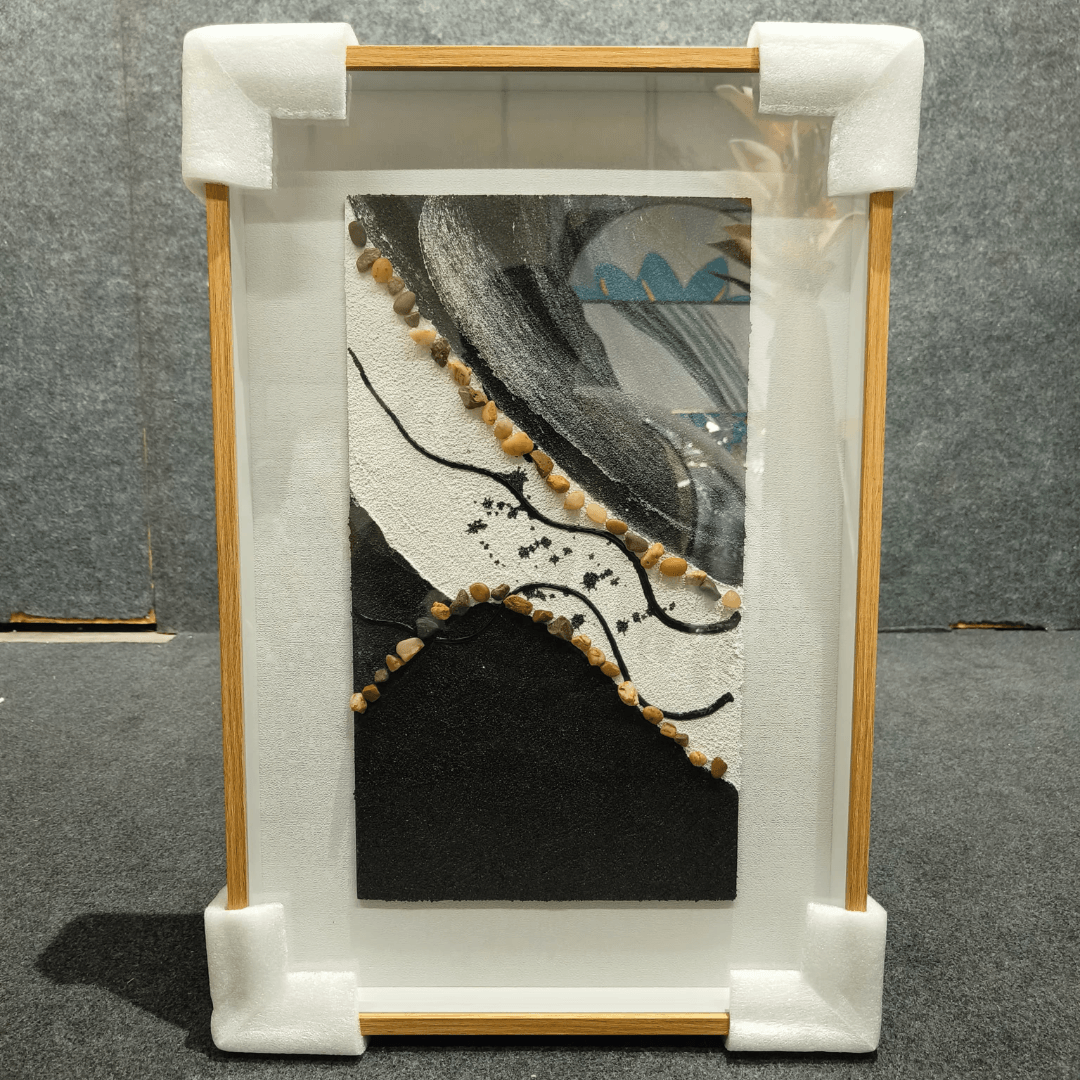 Artistic Wooden Frame Wall Painting Style 56