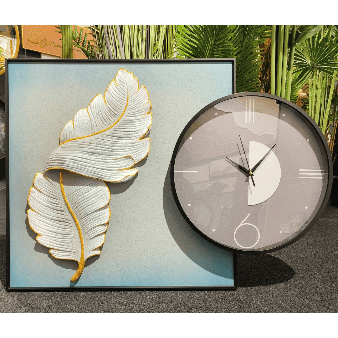 Fusion of Art & Clock Style 4