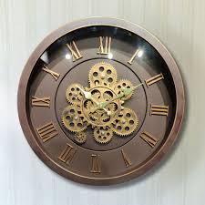 Royal Metal Gear Mechanical Clock Style 27