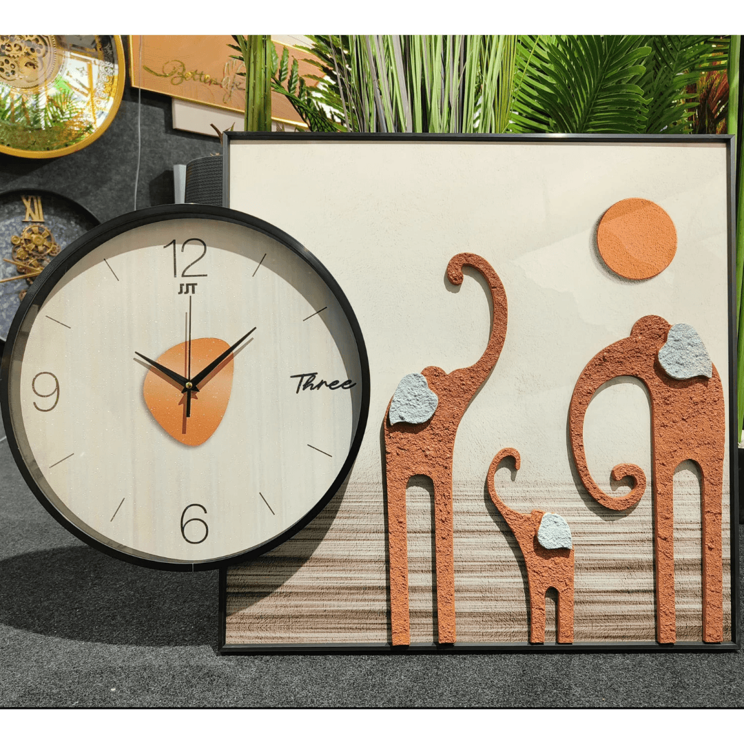 Fusion of Art & Clock Style 5