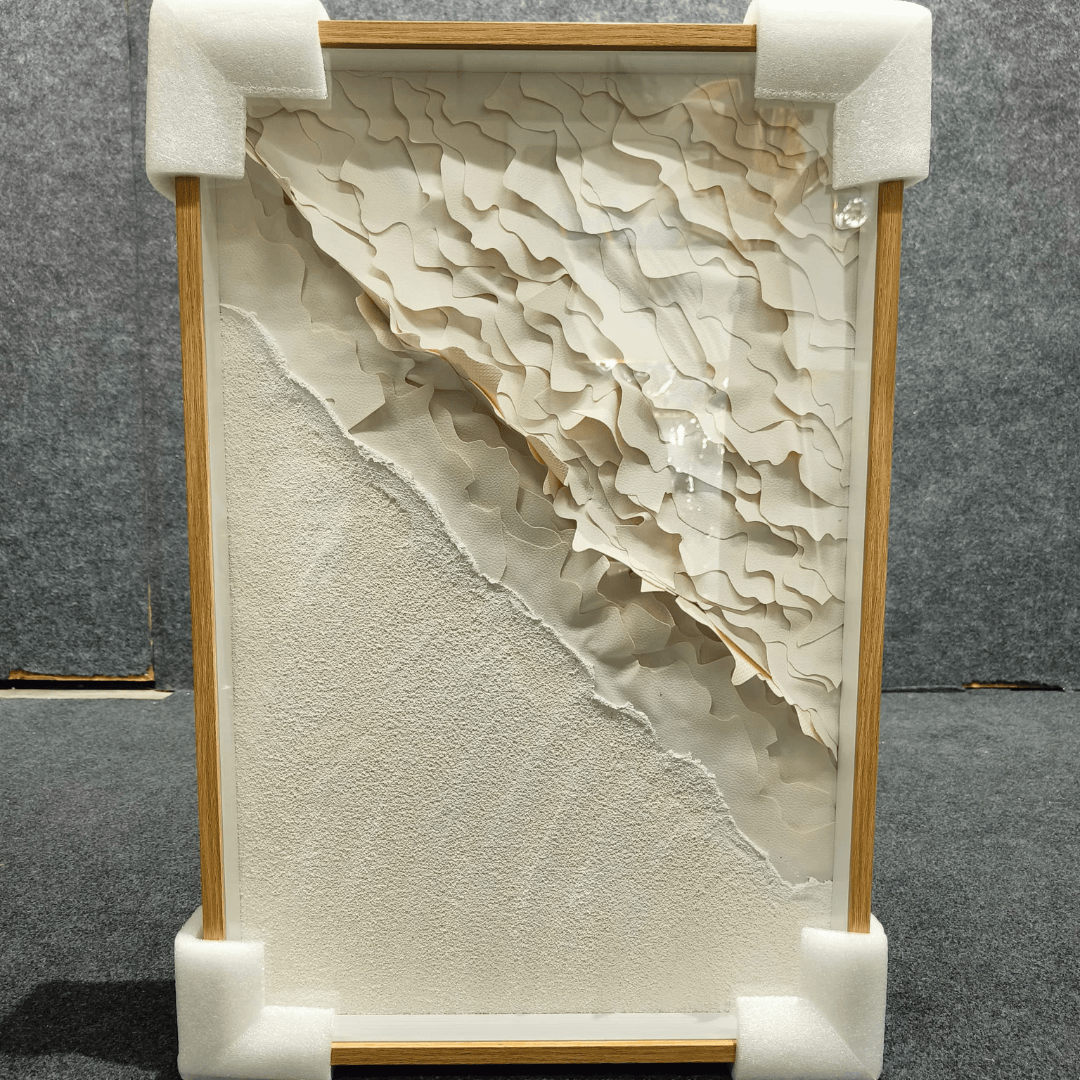 Artistic Wooden Frame Wall Painting Style 53