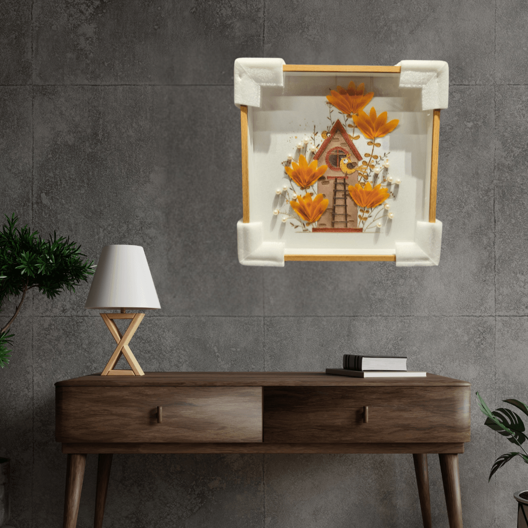 Artistic Wooden Frame Wall Painting Style 39