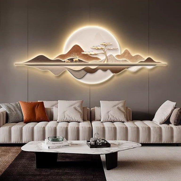 3D Acrylic LED Wall Art Style 10 - VIIVAZ