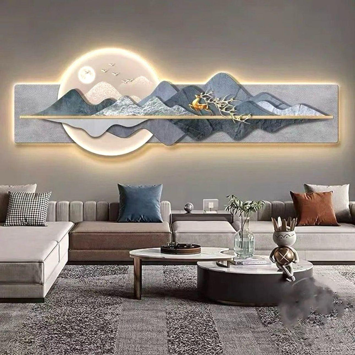 3D Acrylic LED Wall Art Style 14 – VIIVAZ