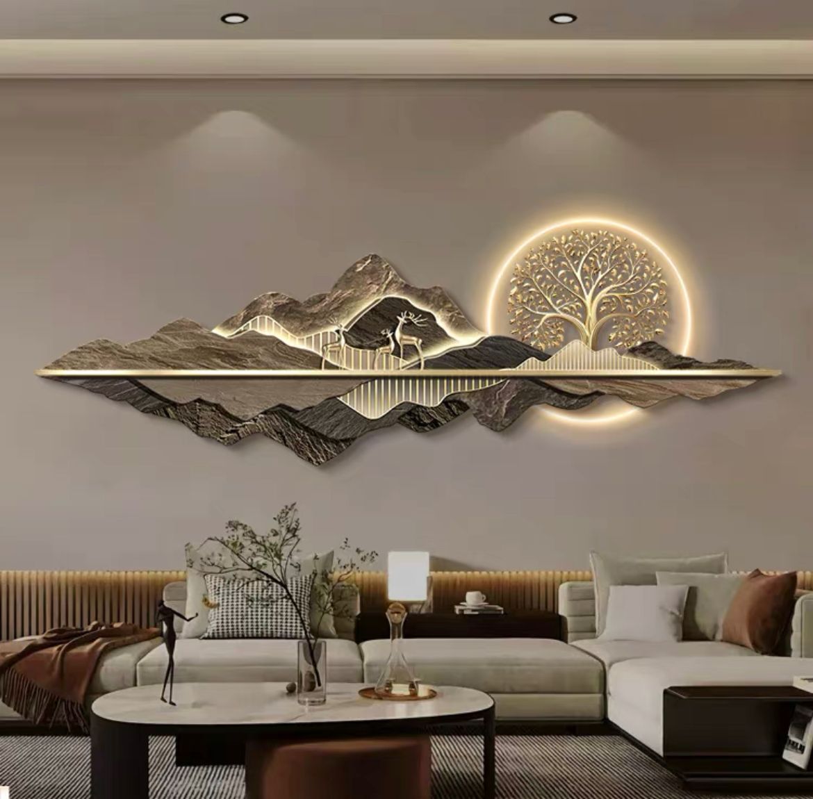 3D Acrylic LED Wall Art Style 16