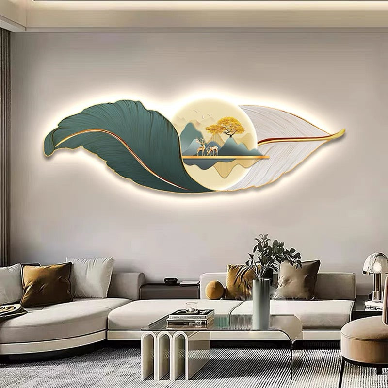 3D Acrylic LED Wall Art Style 8