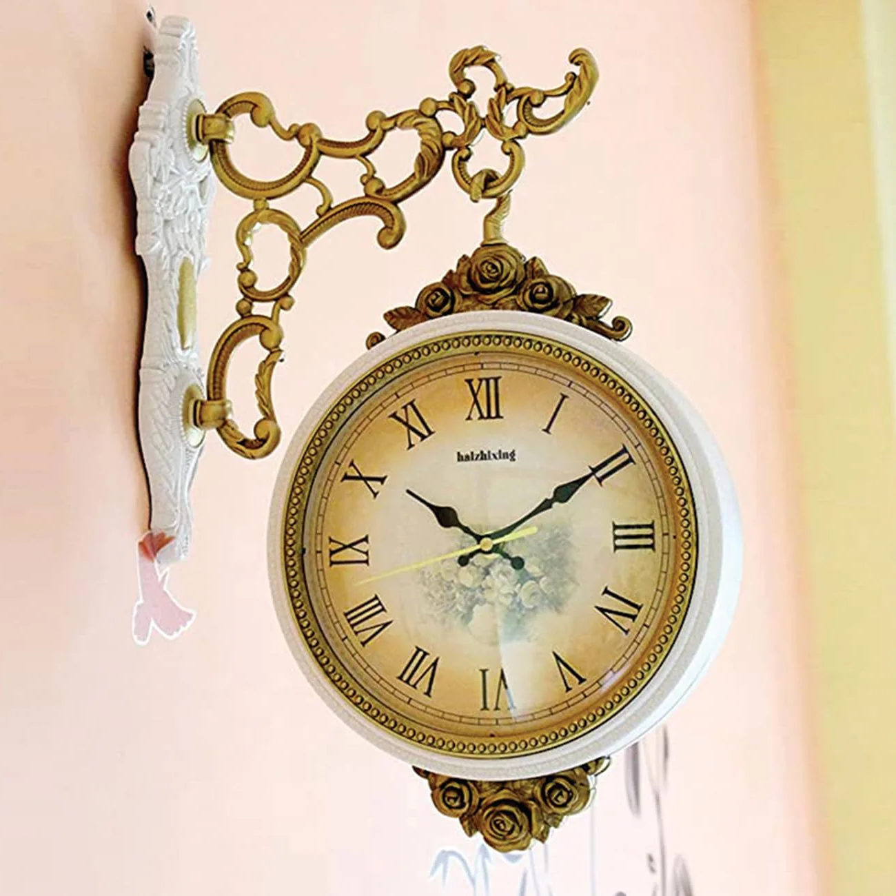 WALL HANGING DUAL FACE CLOCK STYLE 14