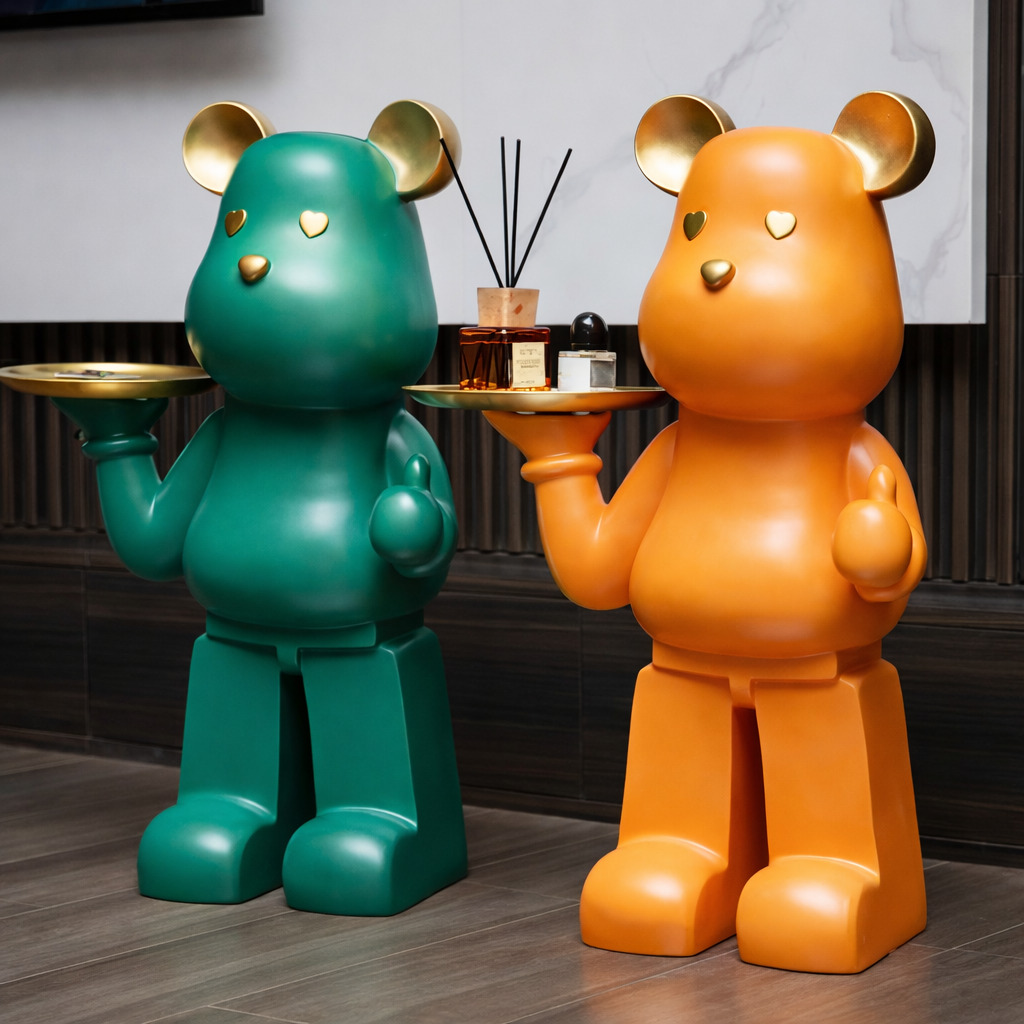 Bear Brick with Tray