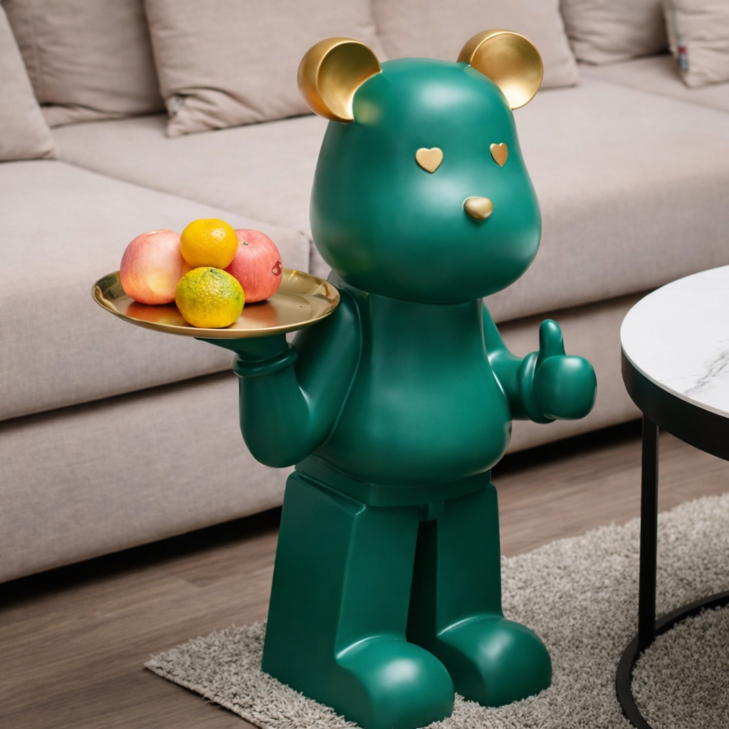 Bear Brick with Tray