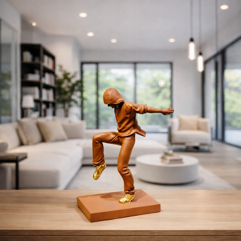 Hand Dance Showpiece Figurine – Modern Artistic Sculpture | Multicolor Variants