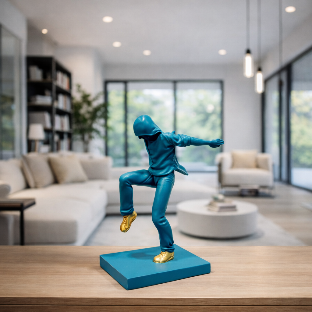 Hand Dance Showpiece Figurine – Modern Artistic Sculpture | Multicolor Variants