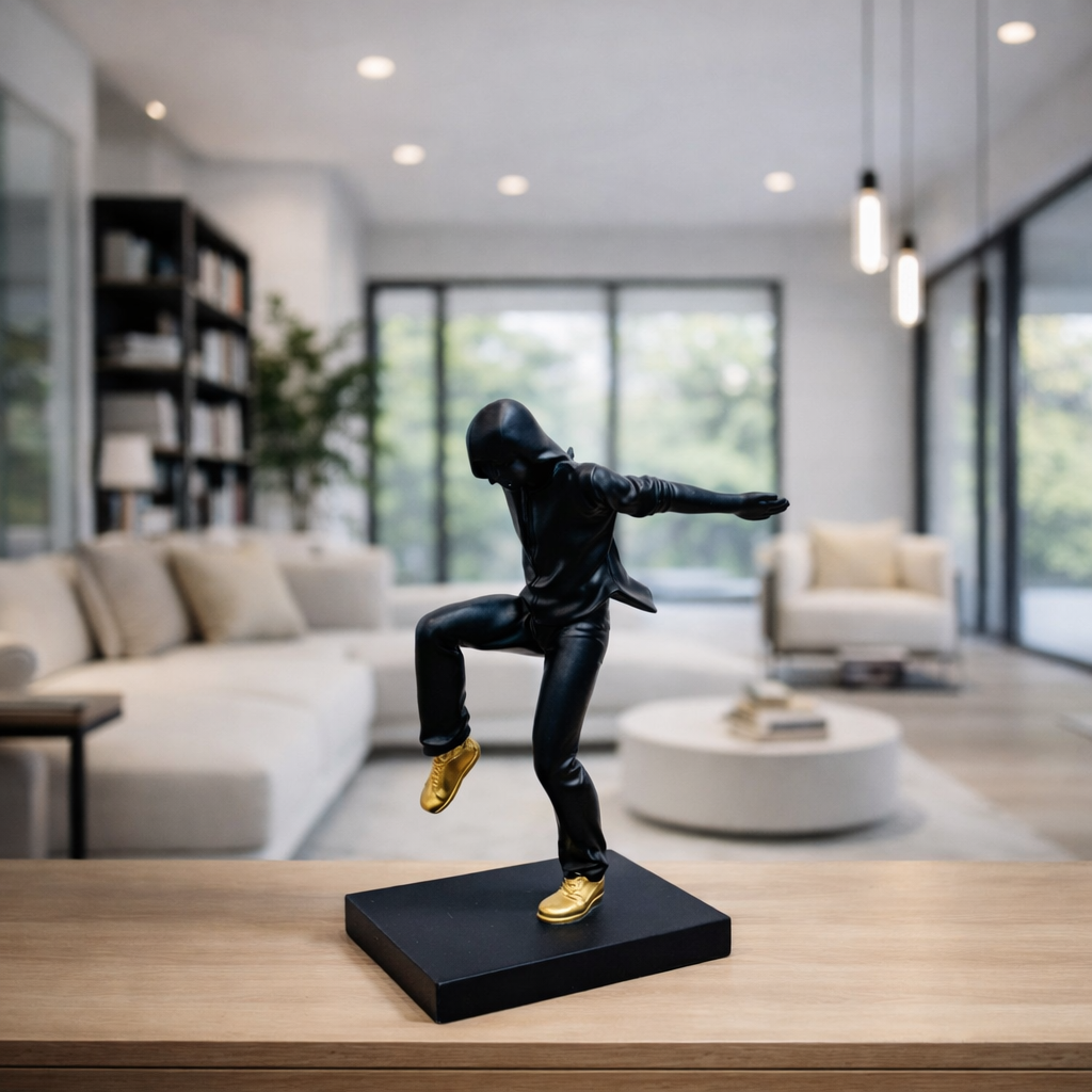 Hand Dance Showpiece Figurine – Modern Artistic Sculpture | Multicolor Variants