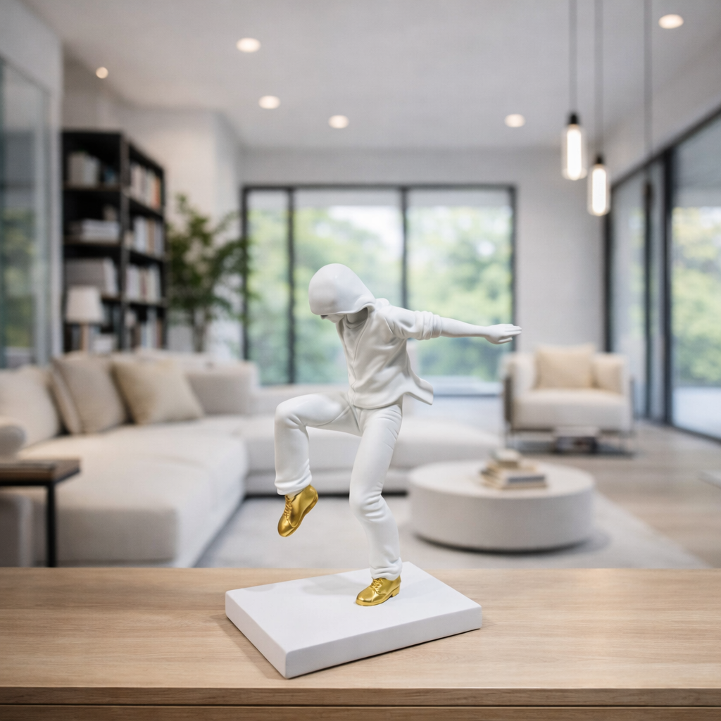 Hand Dance Showpiece Figurine – Modern Artistic Sculpture | Multicolor Variants