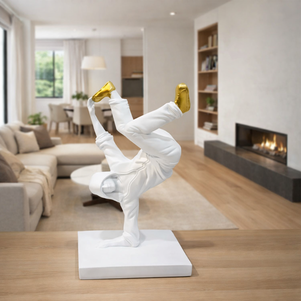 Handstand Breakdancer Figurine
