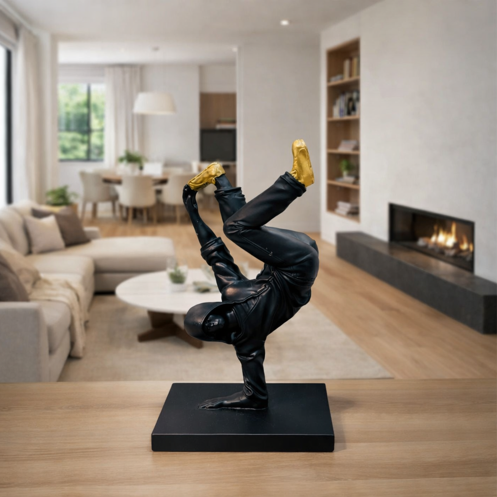 Handstand Breakdancer Figurine