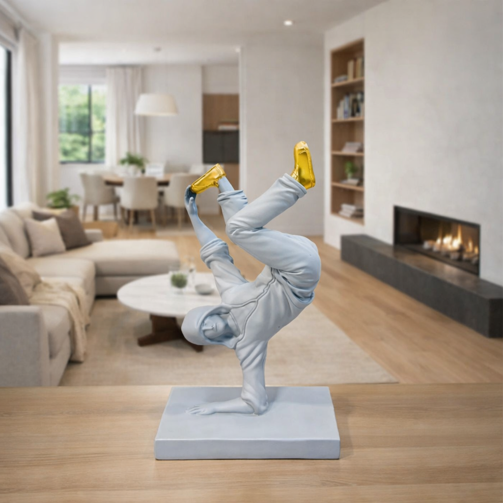 Handstand Breakdancer Figurine