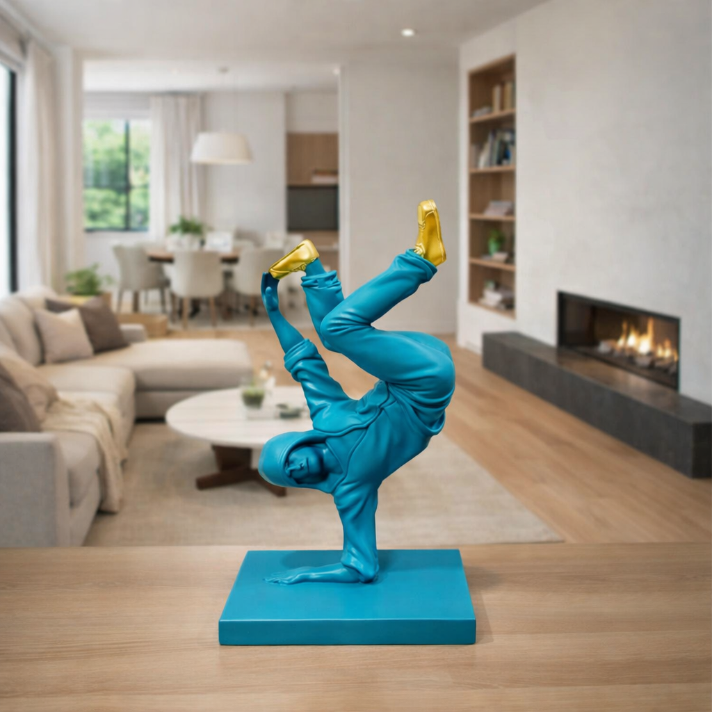 Handstand Breakdancer Figurine