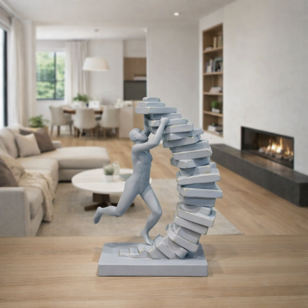 Book Climbing Sculpture