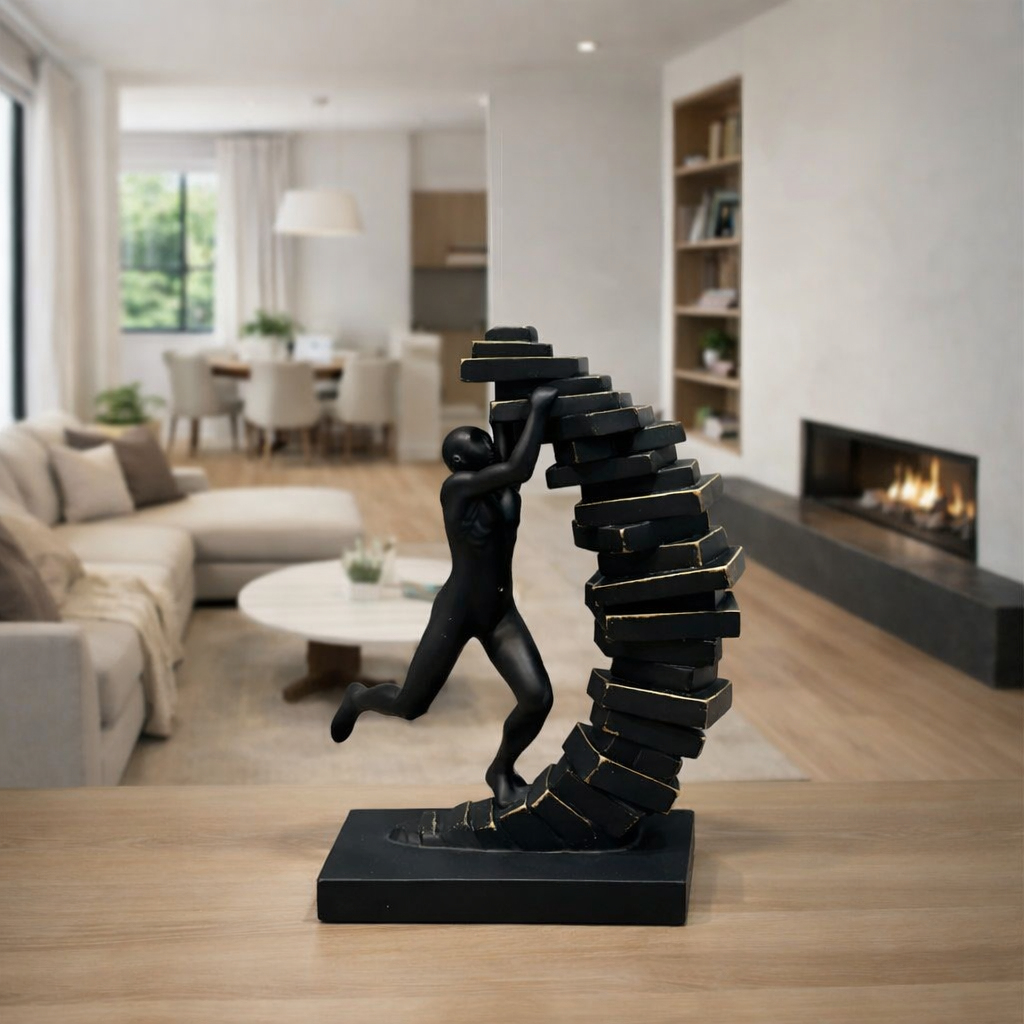 Book Climbing Sculpture