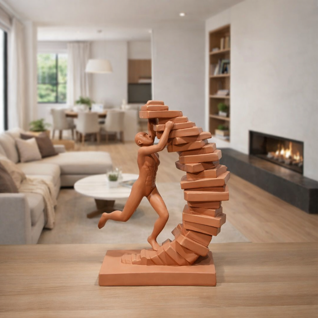 Book Climbing Sculpture