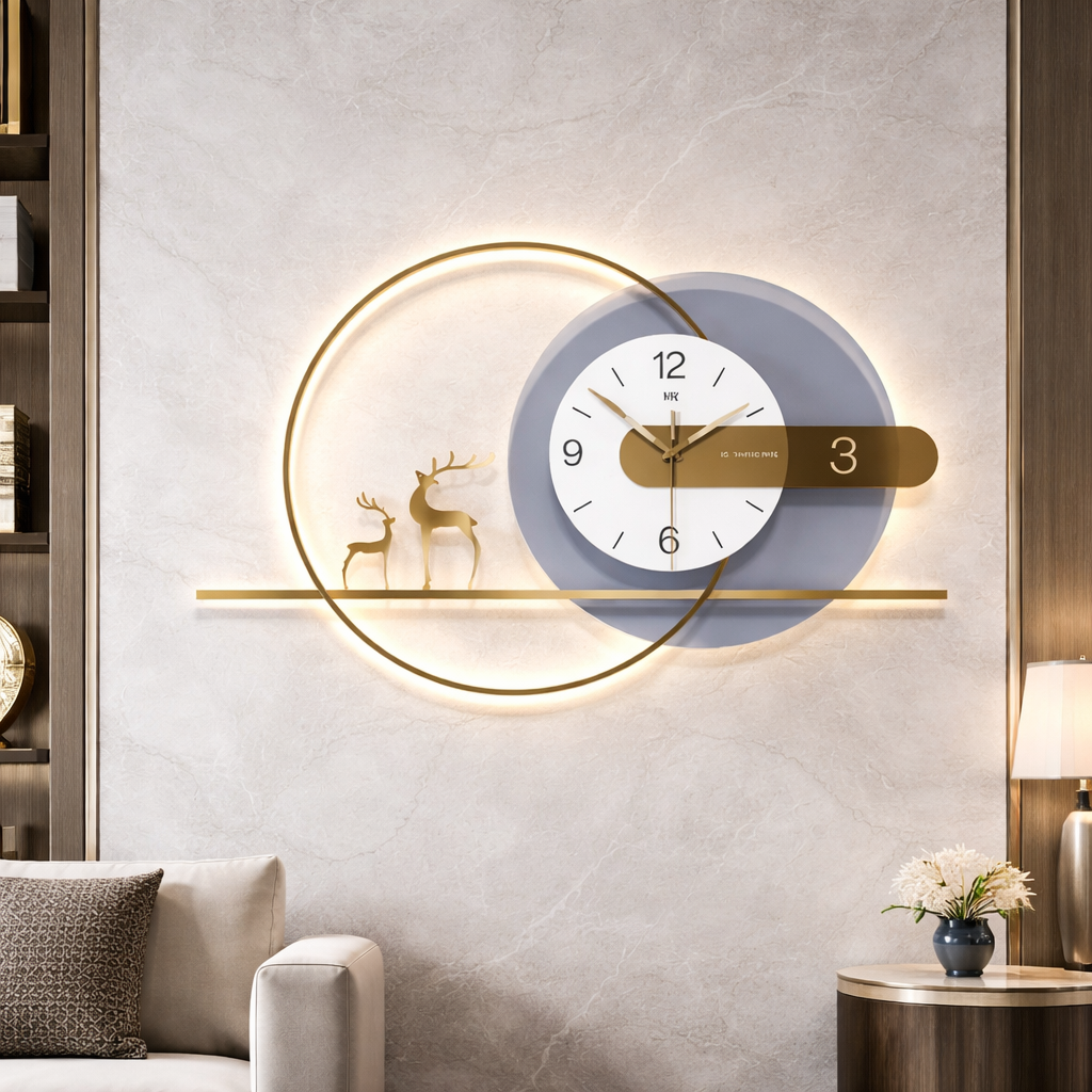 Decorative Clock - The Night Safari