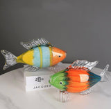 Murano Glass Fish Sculpture Style 5