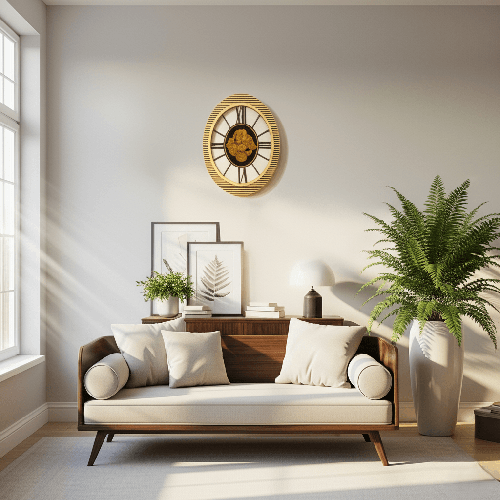 Royal Metal Gear Mechanical Clock Style 53