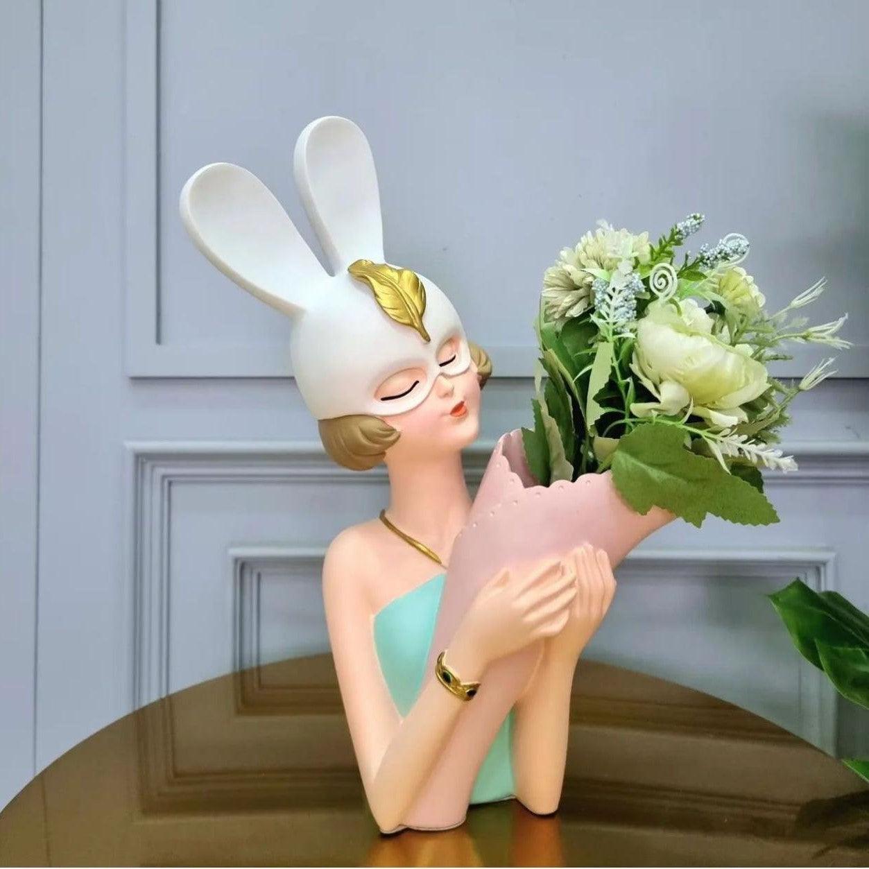 Ms Sophia with Bouquet of Love