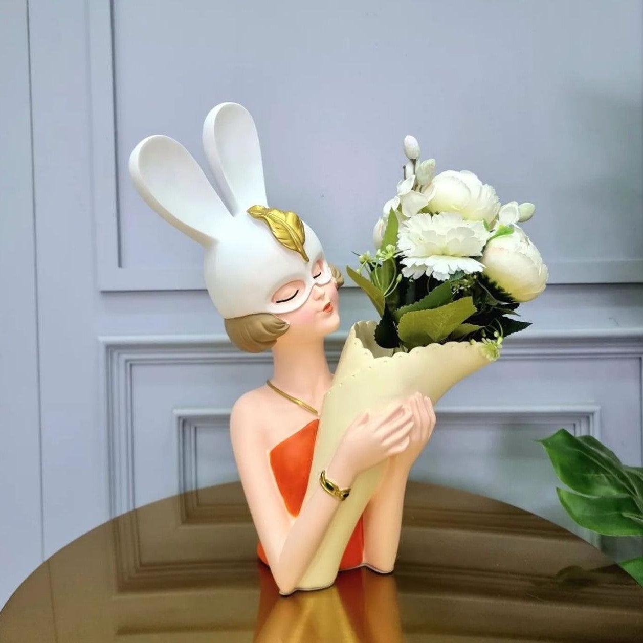 Ms Sophia with Bouquet of Love