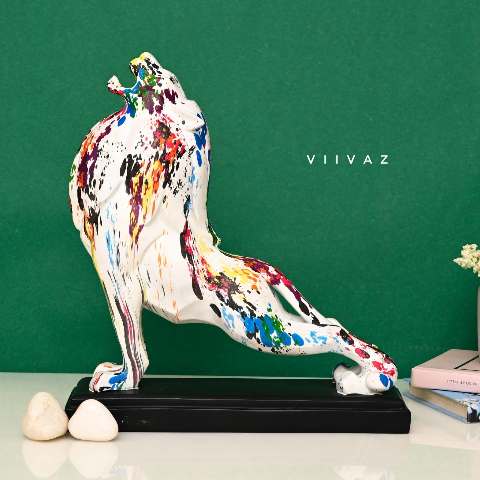 Lion Showing his presence