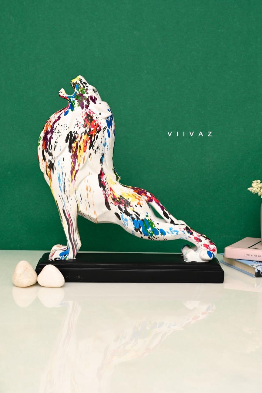 Lion Showing his presence