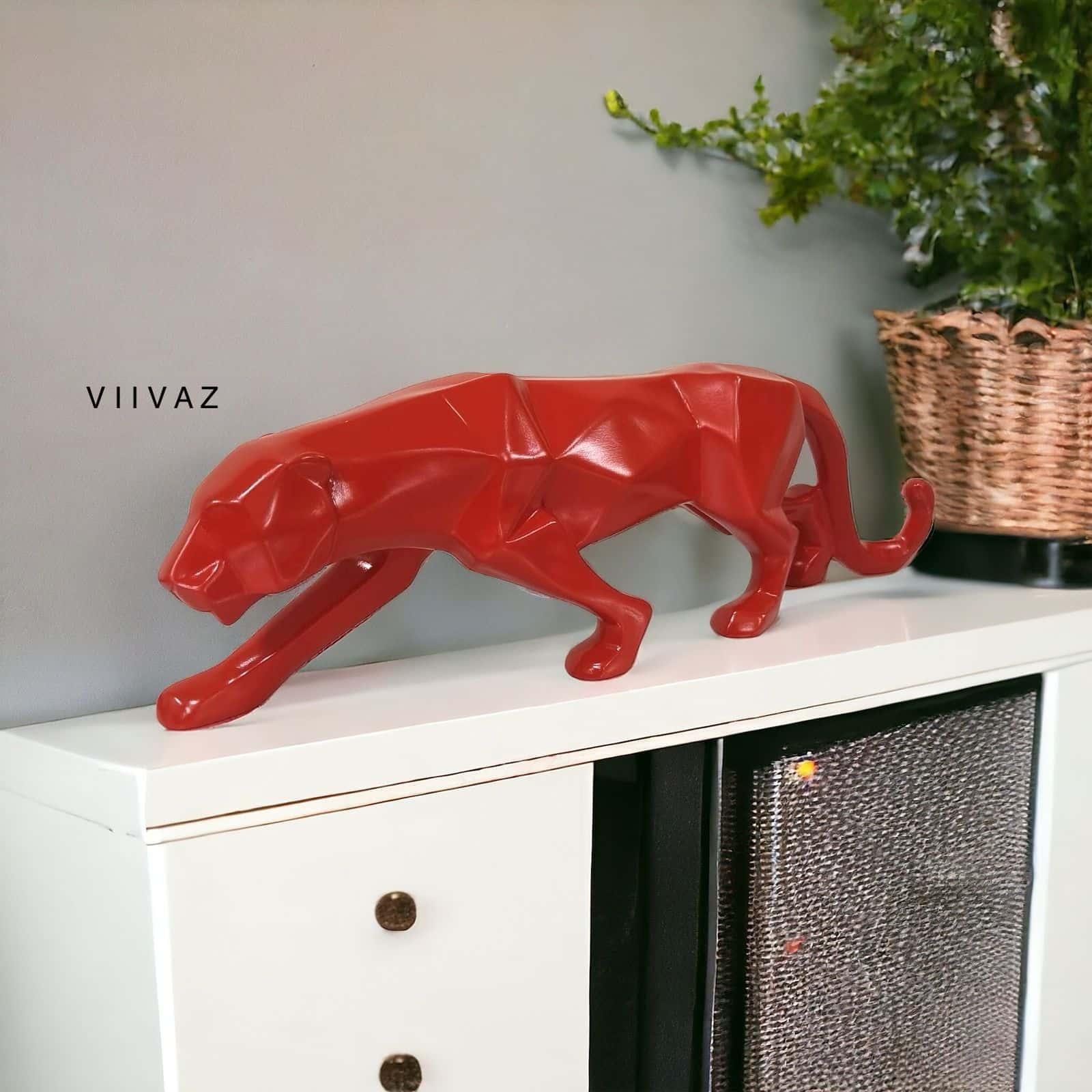 Modern Art Geometric Panther