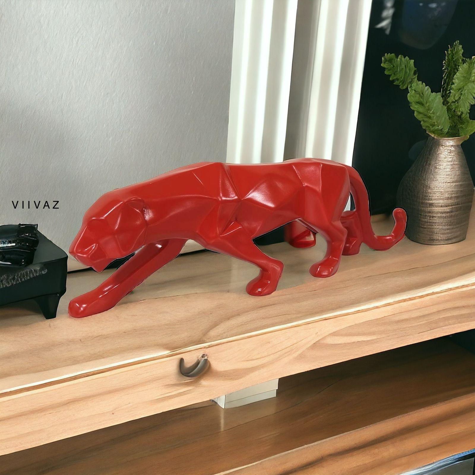 Modern Art Geometric Panther