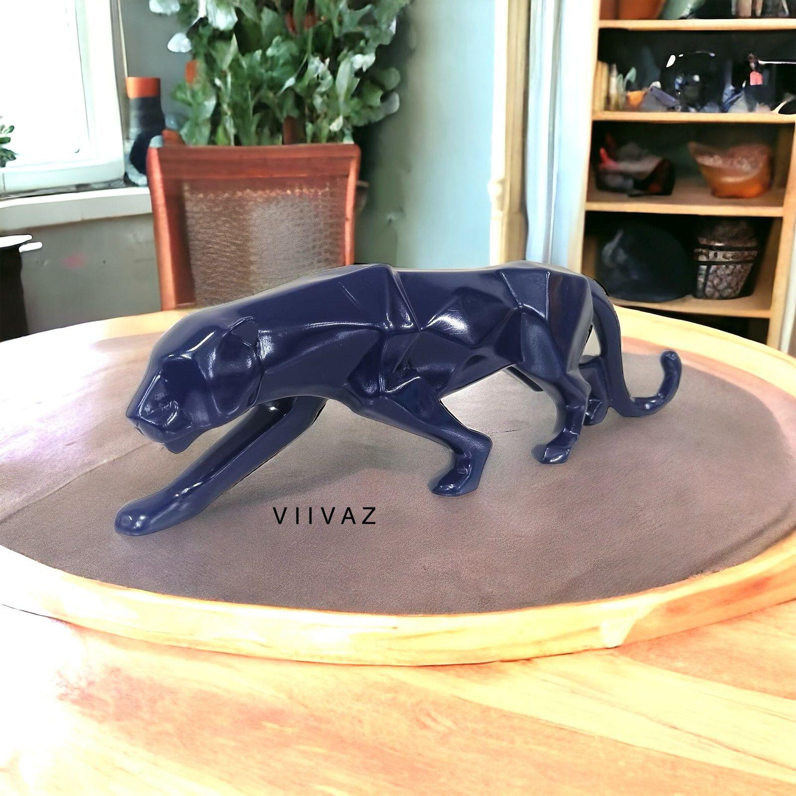 Modern Art Geometric Panther