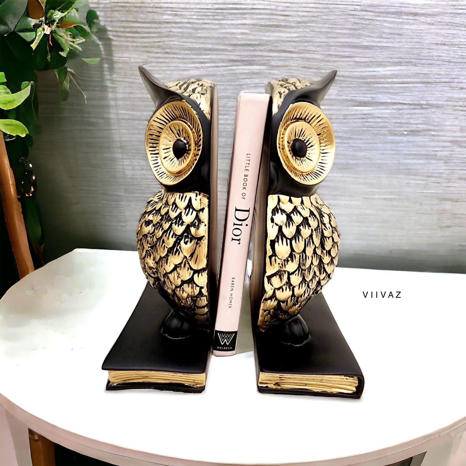 Owl Bookend - Guardians of Knowledge