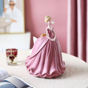 Luxury Princess Tissue Holder